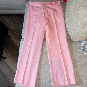 Vintage Canyon Slacks Waist 34 Red Dress Pants